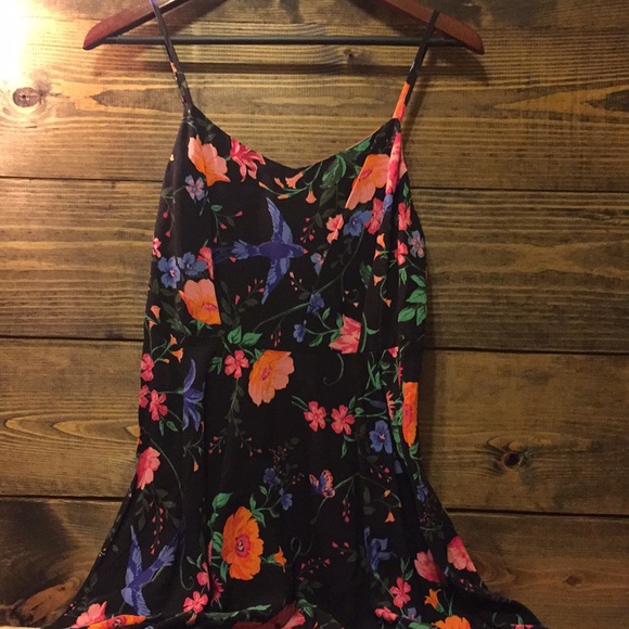 Floral print black dress! - Picture 4 of 5